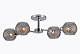 Люстра ламповая LINVEL LV 9342/4 Перри хром E27 40W *4 купить Ламповые люстры