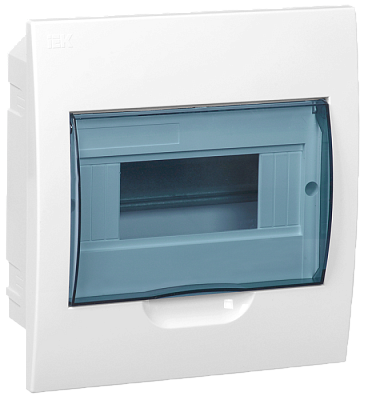 Бокс  ЩРВ-П-8 мод.встраеваемый пластик IP44 IEK купить Боксы