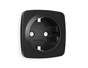купить Лицевая панель розетки с з/к Ambrella Volt черный матовый Omega OP8060 Ambrella Volt