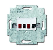 купить Аудиорозетка 2-ая ABB BJB Механизм Белый ABB BJB Basic 55