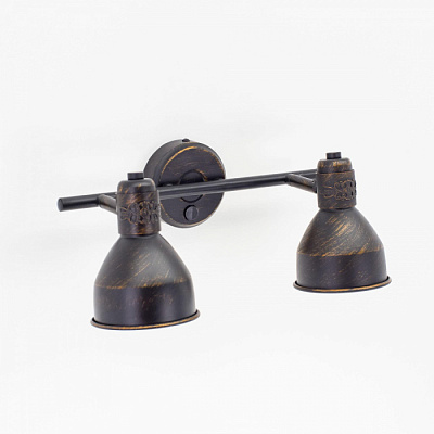 Спот CITILUX CL502522 Опус венге выключатель Е14 2*60W купить Споты