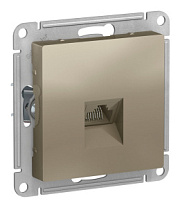 купить Розетка RJ45 AtlasDesign Шампань SE ATN000583 AtlasDesign