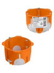 купить Коробка установочная D68*50mm TDM 1403-2002 оранжевая Коробки монтажные