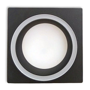 купить Точечный светильник УРАлайт 23181 BK GX53 чёрный 105*45 квадрат КО-00000819 Встраиваемые