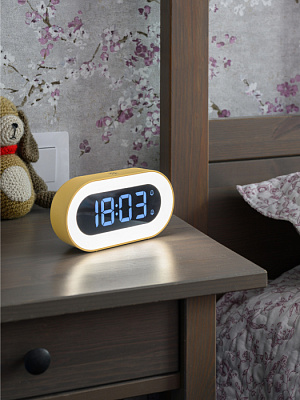 Часы-будильник-ночник  Artstyle CL-88YW купить Часы
