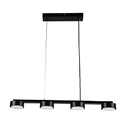 купить Люстра ламповая LINVEL MS 1191/4 Диего черный GX53*4 Ламповые люстры