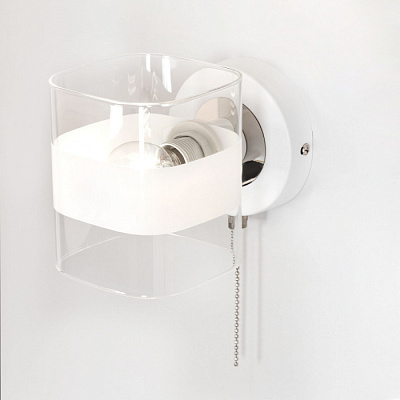 Бра CITILUX CL140310 Бертон Белый E14 60W с выключателем купить Бра