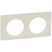 купить Рамка 2 постовая Legrand Celiane 066622 Слоновая кость глянец Celiane 1