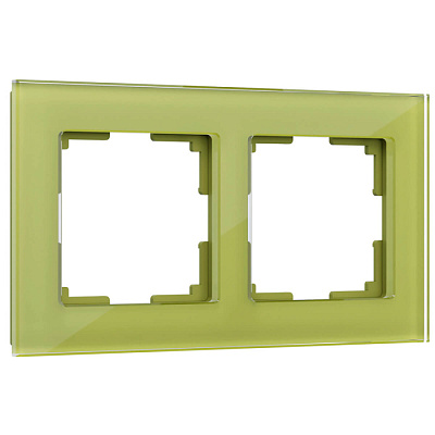 Рамка 2 поста Werkel WL01-Frame-02 фисташковый  купить Werkel  Рамки
