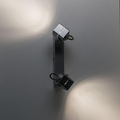 Спот CITILUX CL526521S Рубик хром матовый GU10 2*50W купить Споты