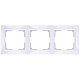 Рамка 3 поста Werkel WL03-Frame-03 белый basic W0032001 купить Werkel  Рамки