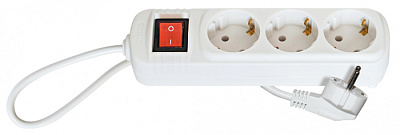 Удлинитель сетевой Спутник BK-303 5,0м с выключателем купить Удлинители