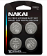 Батарейка CR2032 NAKAI Hi-Tech 3V 1702-0029 купить Батарейки, Аккумуляторы, з/у