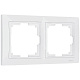 Рамка 2 поста Werkel WL03-Frame-02 белый basic W0022001 купить Werkel  Рамки