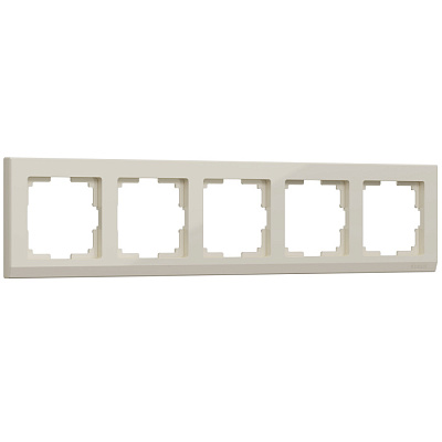 Рамка 5 постов Werkel WL04-Frame-05 слоновая кость W0051803 купить Werkel  Рамки