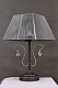 Лампа настольная Linvel LT 9230/1 черный/серебро E14 40W купить Декоративные