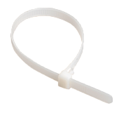купить Хомут 2,6*200мм DKC белый 100шт/уп нейлон Комплектующие