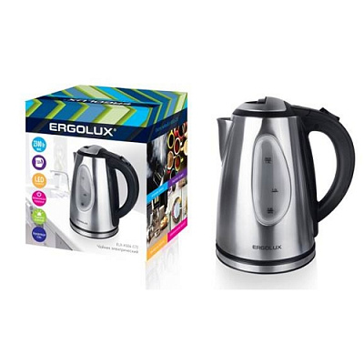 Чайник Ergolux ELX-KS04-C72 матовый/черный купить Бытовая техника