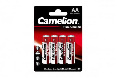 Э/п Camelion LR6 Plus Alkaline BL4 купить Батарейки, Аккумуляторы, з/у