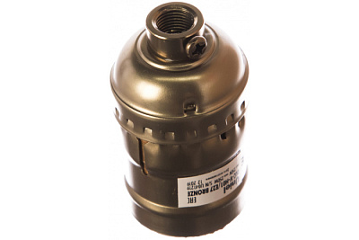 Патрон Е27 подвесной Uniel DLC-V-H01/E27 BRONZE купить Патроны