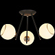 Люстра ламповая RELUCE 08051-0.3-03 BK+FGD E27 60W *3 купить Ламповые люстры