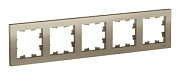 купить Рамка 5 постов AtlasDesign Шампань SE ATN000505 AtlasDesign