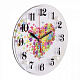 Часы настенные 21Век 3030-022 "Сердце из цветочков" купить Часы