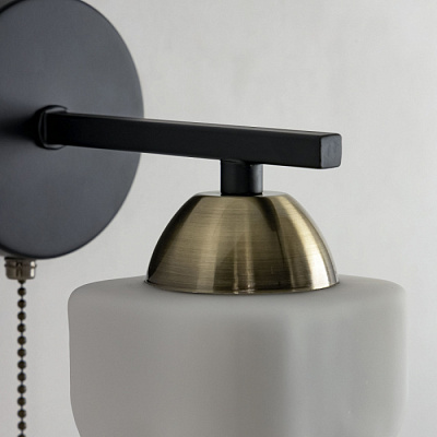 Бра CITILUX CL129415 Джемером черный Е27 75W с выключателем купить Бра