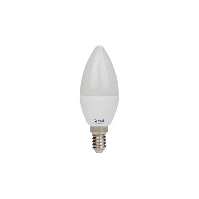 Лампа GENERAL свеча 7W E14 2700 637900 купить Светодиодные
