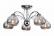Люстра ламповая LINVEL LV 9301/5 Бови Хром E14 40W *5  (610*610*280mm) купить Ламповые люстры