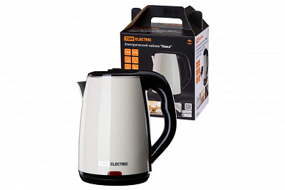 Чайник TDM SQ4001-0005 Ника электрический 1,8л 1800W сталь/пластик бежевый купить Бытовая техника