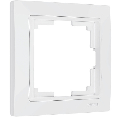 Рамка 1 пост Werkel WL03-Frame-01 белый basic W0012001 купить Werkel  Рамки