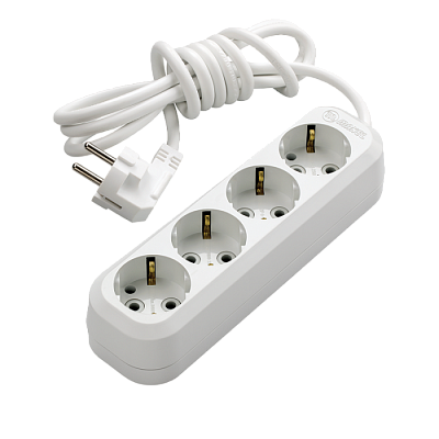 Удлинитель Makel MGP152 4гн 2м з/к купить Удлинители