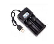 купить Зарядное устройство HHY-8991B USB для 2 аккум, универсальное Батарейки, Аккумуляторы, з/у
