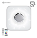 Люстра музыкальная Bluetooth, пульт Estares Music RGB 80W S-APP-430 WHITE/CHROME до 18 кв.м купить Светодиодные люстры