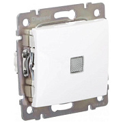купить Выключатель 1 клавишный с подсветкой Legrand Valena Белый 774410 Legrand Valena