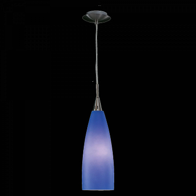 Подвесной светильник Citilux CL942012 Хром Матовый Синий купить Подвесные светильники