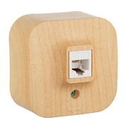 купить Розетка RJ11 Legrand Quteo  Сосна 782274   Legrand QUTEO/PLEXO накладные
