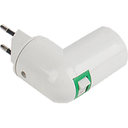 купить Патрон Е14 с вилкой и выключателем белый Патроны