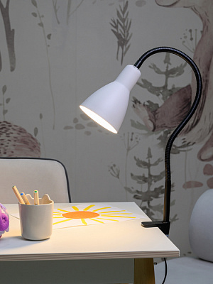 Лампа настольная Artstyle HT-701W белый E27 60W купить Ламповые