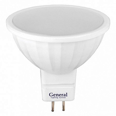 Лампа светодиодная General MR16 GU5.3 220V 12W 4500К 770Lm 660311 купить Светодиодные