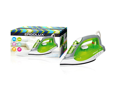 Утюг Ergolux ELX-SI02-C34 салатовый купить Бытовая техника