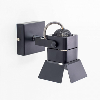 Спот CITILUX CL526512S Рубик черный GU10 50W купить Споты