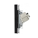Розетка двойная компьютерная RJ45+RJ45, кат.6е ArtGallery карбон SE GAL001088 купить ArtGallery
