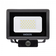 купить Прожектор WOLTA WFL-30W/06s светодиодный датчик движения 30W 5700K серый IP65 Прожекторы