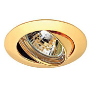 купить Точечный светильник COMTECH CAMELO 51 1 04 золото MR16 GU5.3 поворотный Встраиваемые