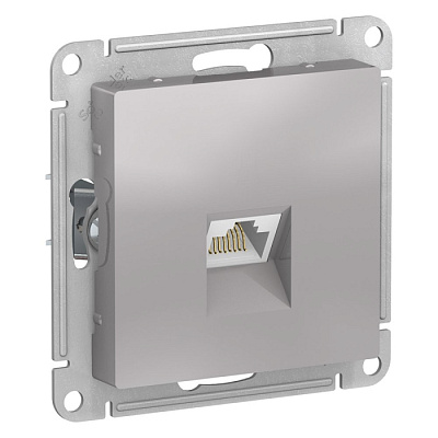 Розетка RJ45 AtlasDesign Алюминий SE ATN000383 купить AtlasDesign