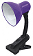 Лампа настольная SVK 66108B PP E27 40W Фиолетовый прищепка купить Ламповые