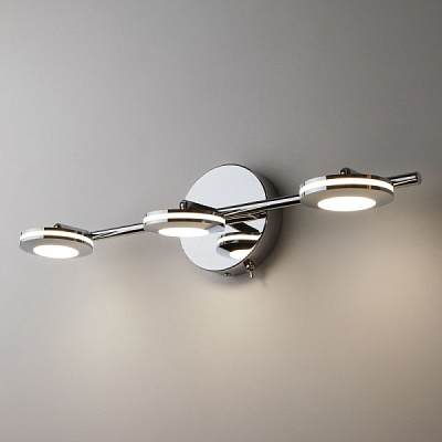 Светильник 20002/3 хром EUROSVET LED 5W купить Споты