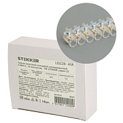 купить Зажим винтовой концевой изолированный STEKER LD228-41A КЗВИ-6 поликарбонат Комплектующие